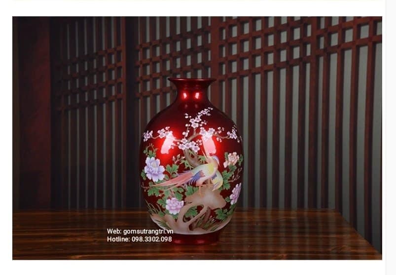 CÁC MẪU BÌNH MEN MÀU CAO CẤP